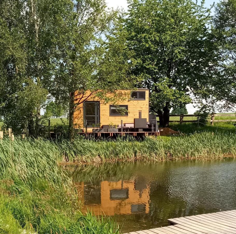 Tinyhousebeidresden 1 - Direkt Am Naturteich - Naehe Saechsische Schweiz, Dresden Grossharthau Exterior photo